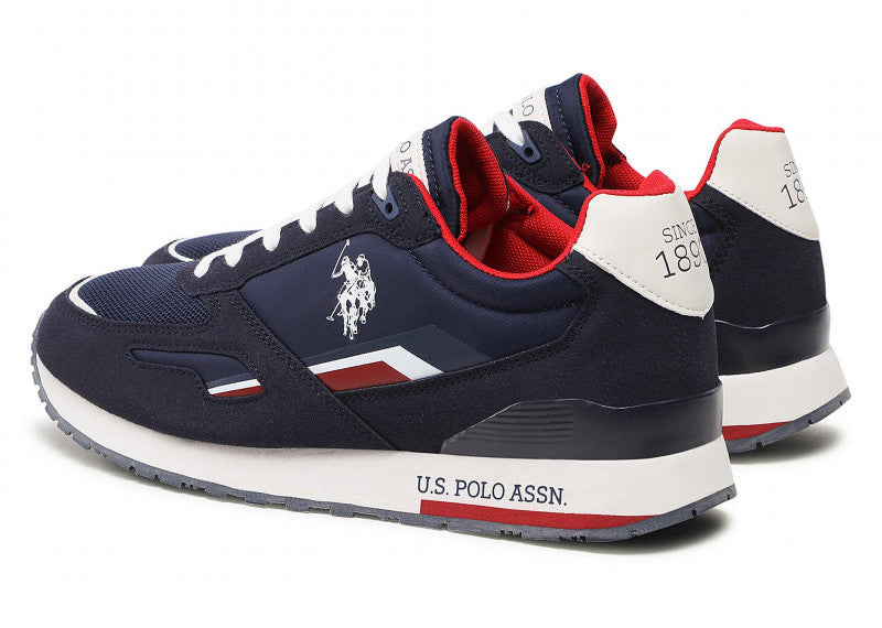 U.S. POLO ASSN. Blue Eco Fabric Sneaker