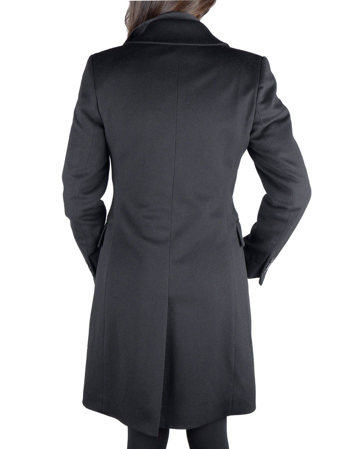 Made in Italy Elegant Italian Wool Fabric Coat