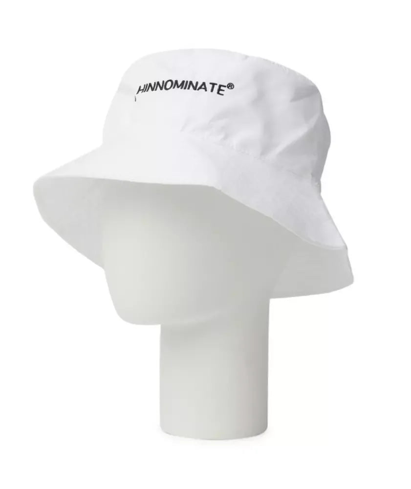 Hinnominate Elegant White Logo Hat - Casual Chic Accessory