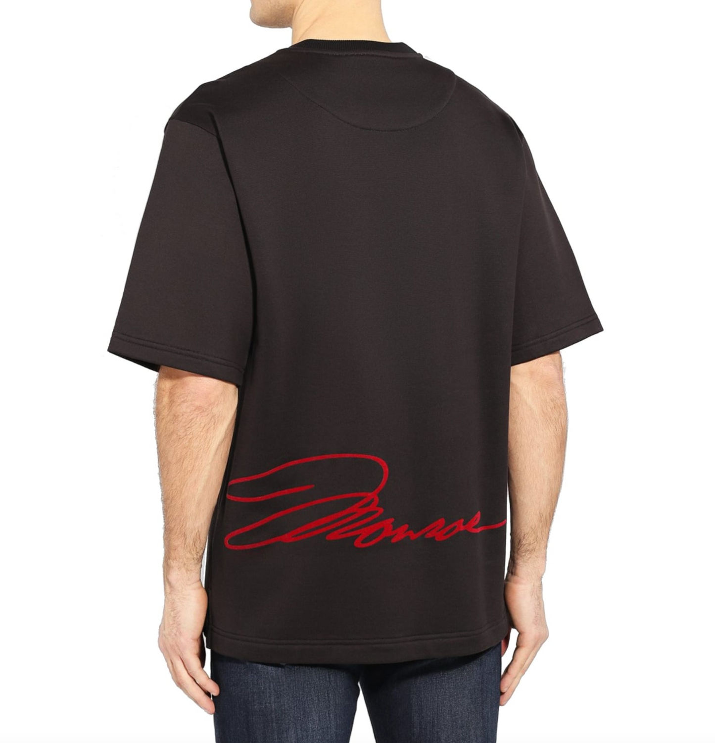 Dolce & Gabbana Elegant Cotton Stretch Logo Tee