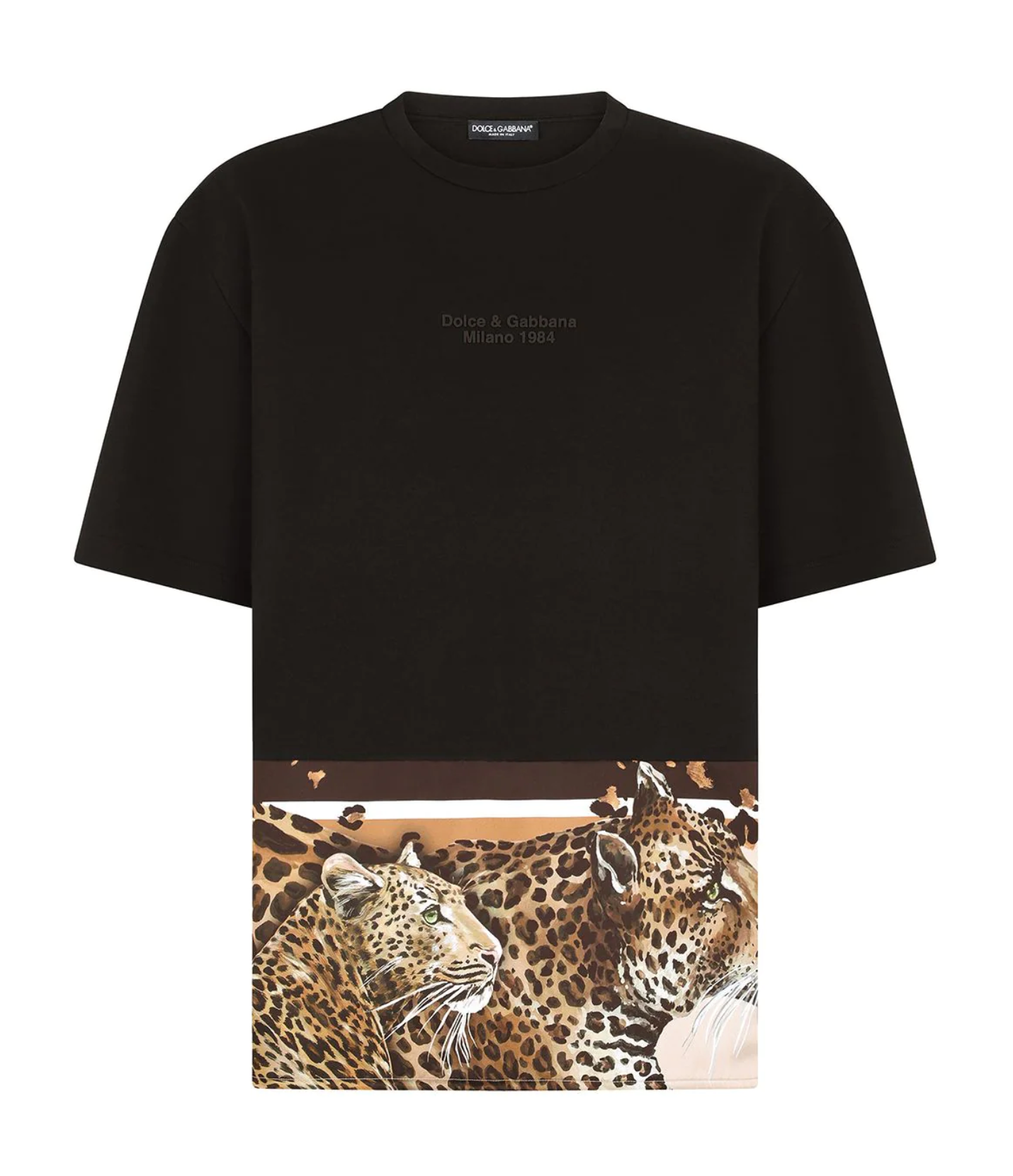 Dolce & Gabbana Elegant Dual-Sided Designer T-Shirt