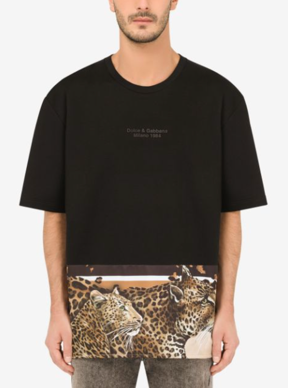 Dolce & Gabbana Elegant Dual-Sided Designer T-Shirt