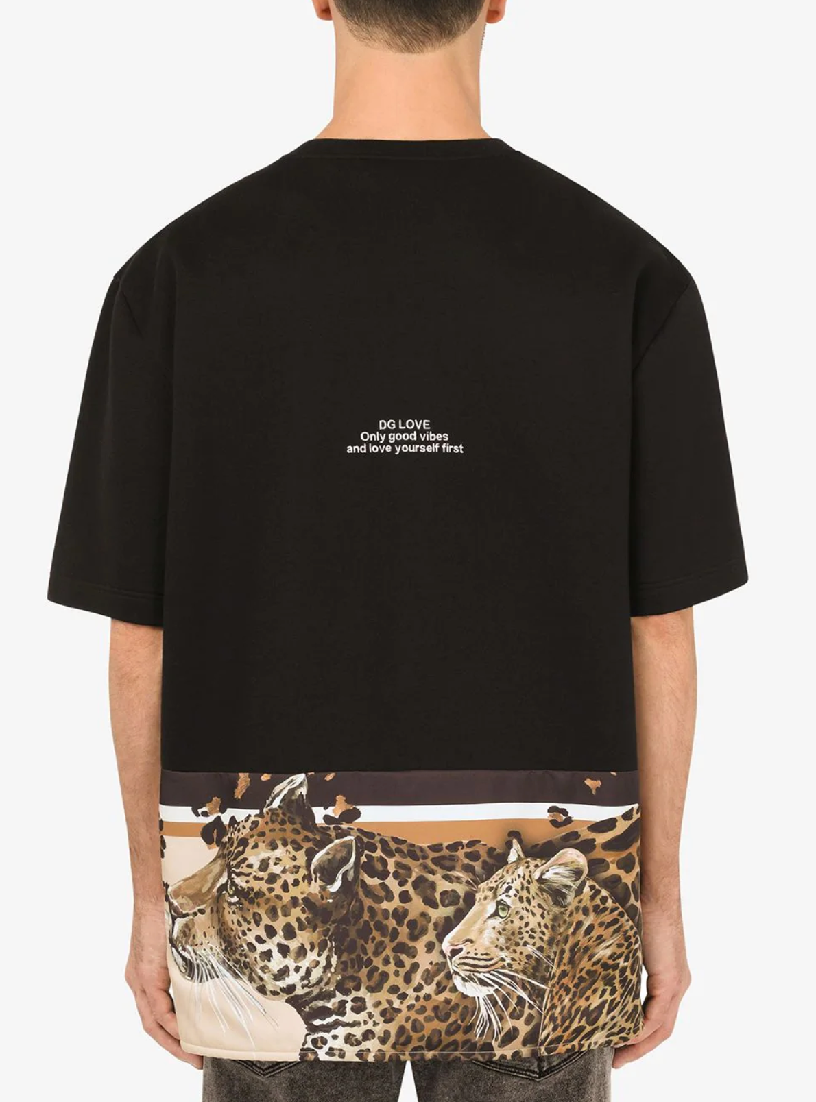 Dolce & Gabbana Elegant Dual-Sided Designer T-Shirt