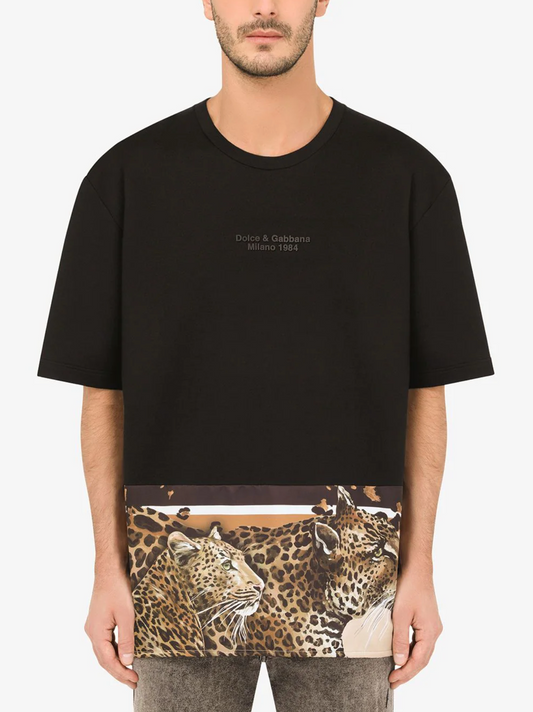 Dolce & Gabbana Elegant Dual-Sided Designer T-Shirt