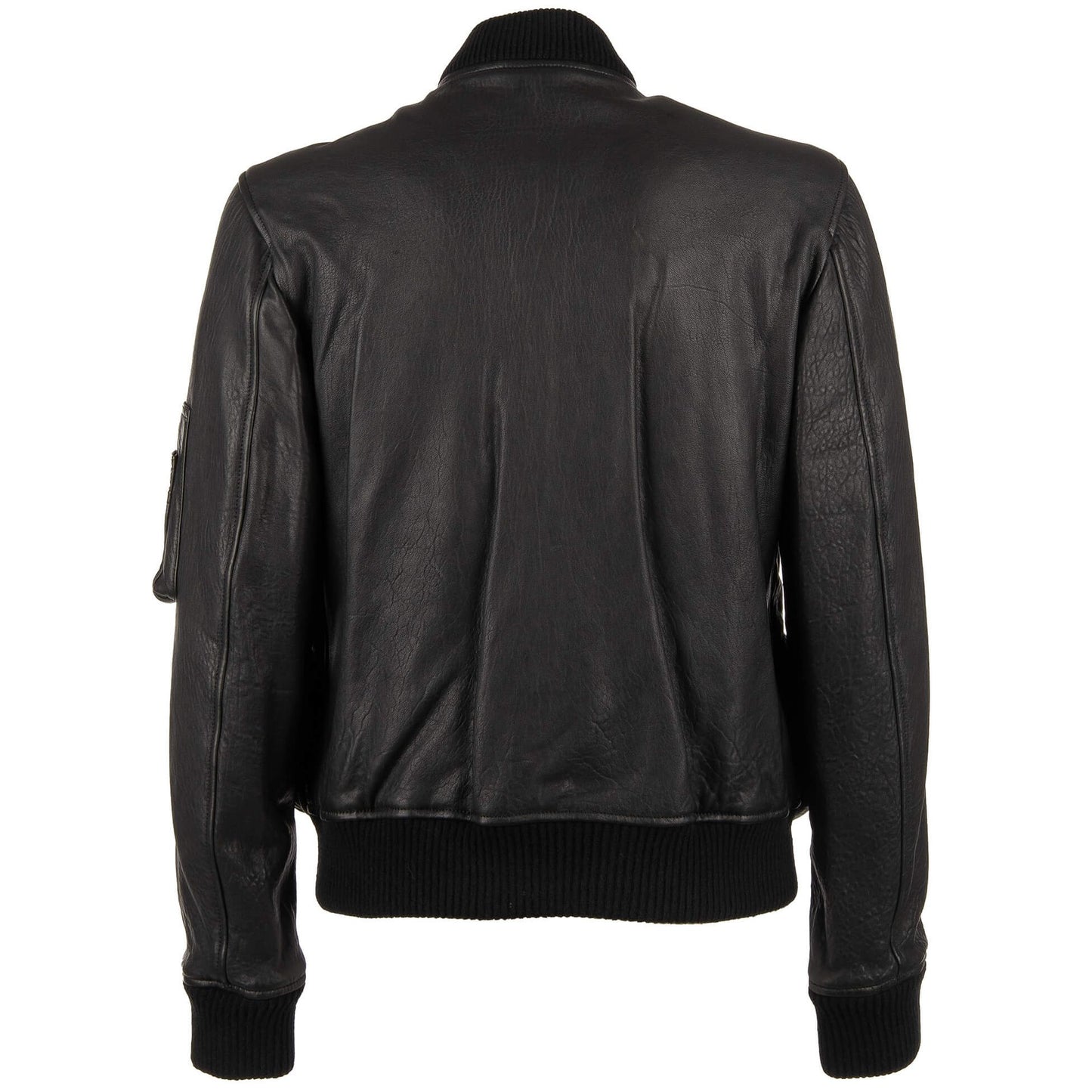 Dolce & Gabbana Sleek Lambskin Multipocket Military Jacket