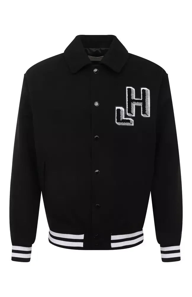 Hinnominate Elevated Bomber Jacket with Logo Patch