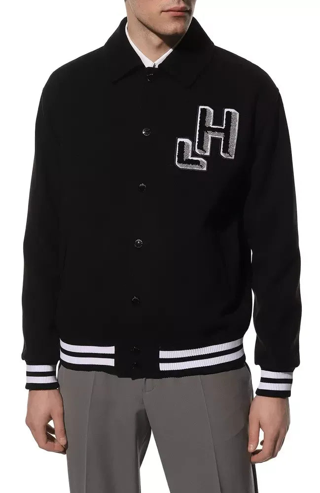 Hinnominate Elevated Bomber Jacket with Logo Patch