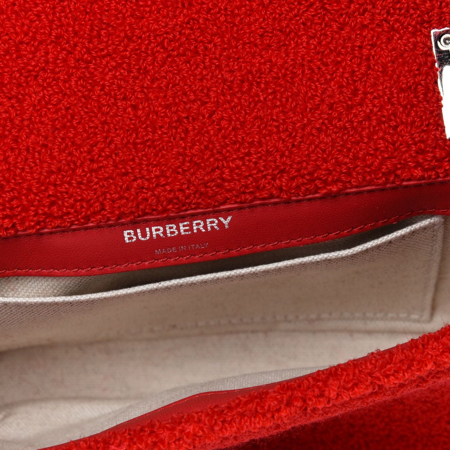 Burberry Radiant Red Mini Love Lola Crossbody Bag