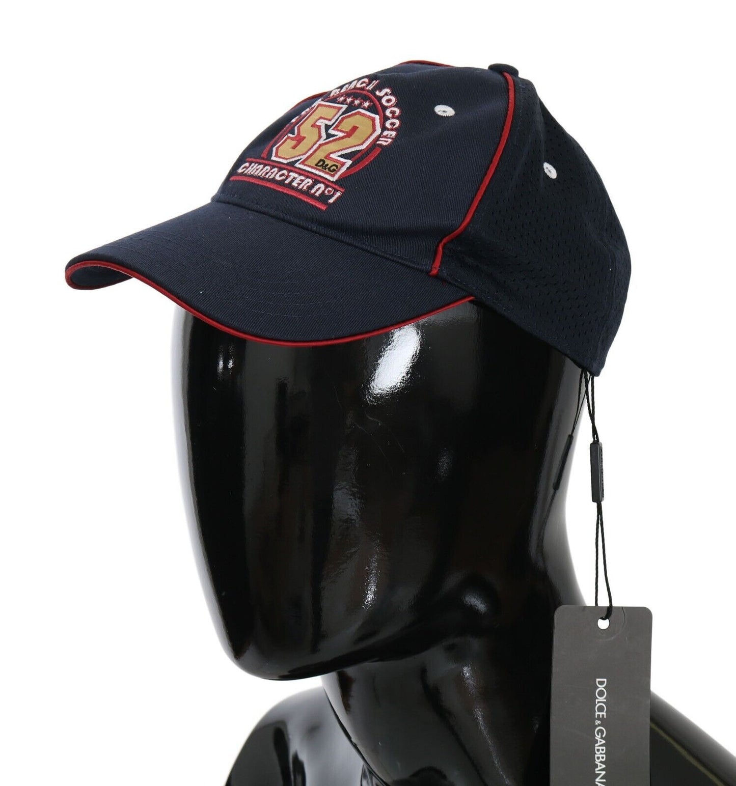 Dolce & Gabbana Elegant Navy Blue Men's Baseball Cap