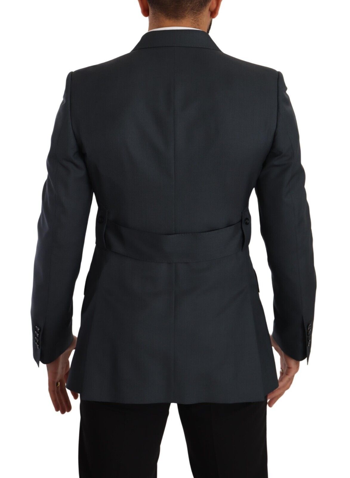 Dolce & Gabbana Elegant Slim Fit Silk-Wool Blend Blazer