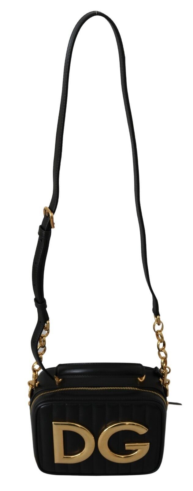 Dolce & Gabbana Exquisite Black Embellished Shoulder Bag