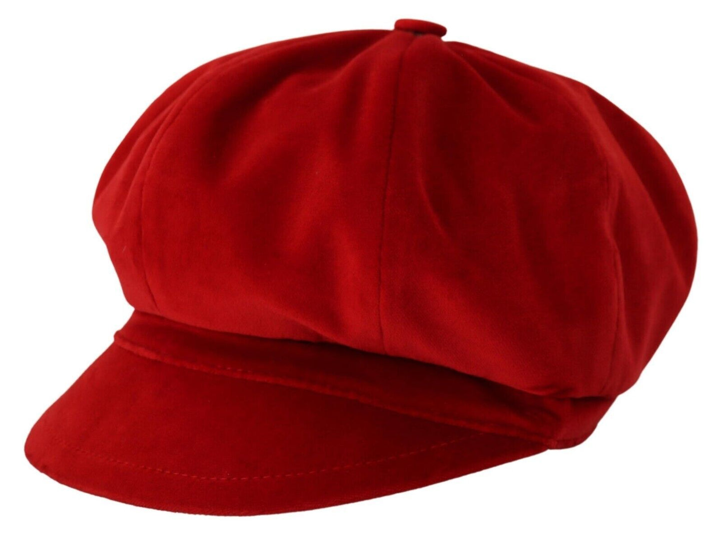 Dolce & Gabbana Elegant Red Cabbie Hat