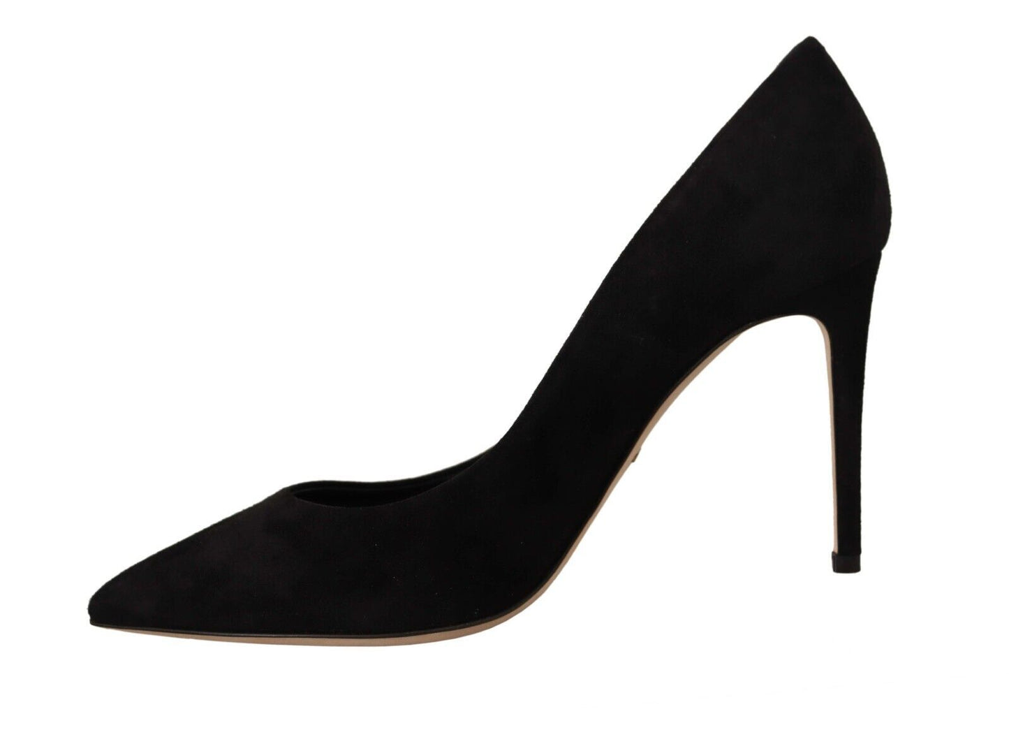 Dolce & Gabbana Elegant Suede Stiletto Heels Pumps