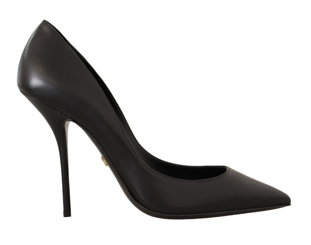 Dolce & Gabbana Elegant Black Devotion Leather Pumps