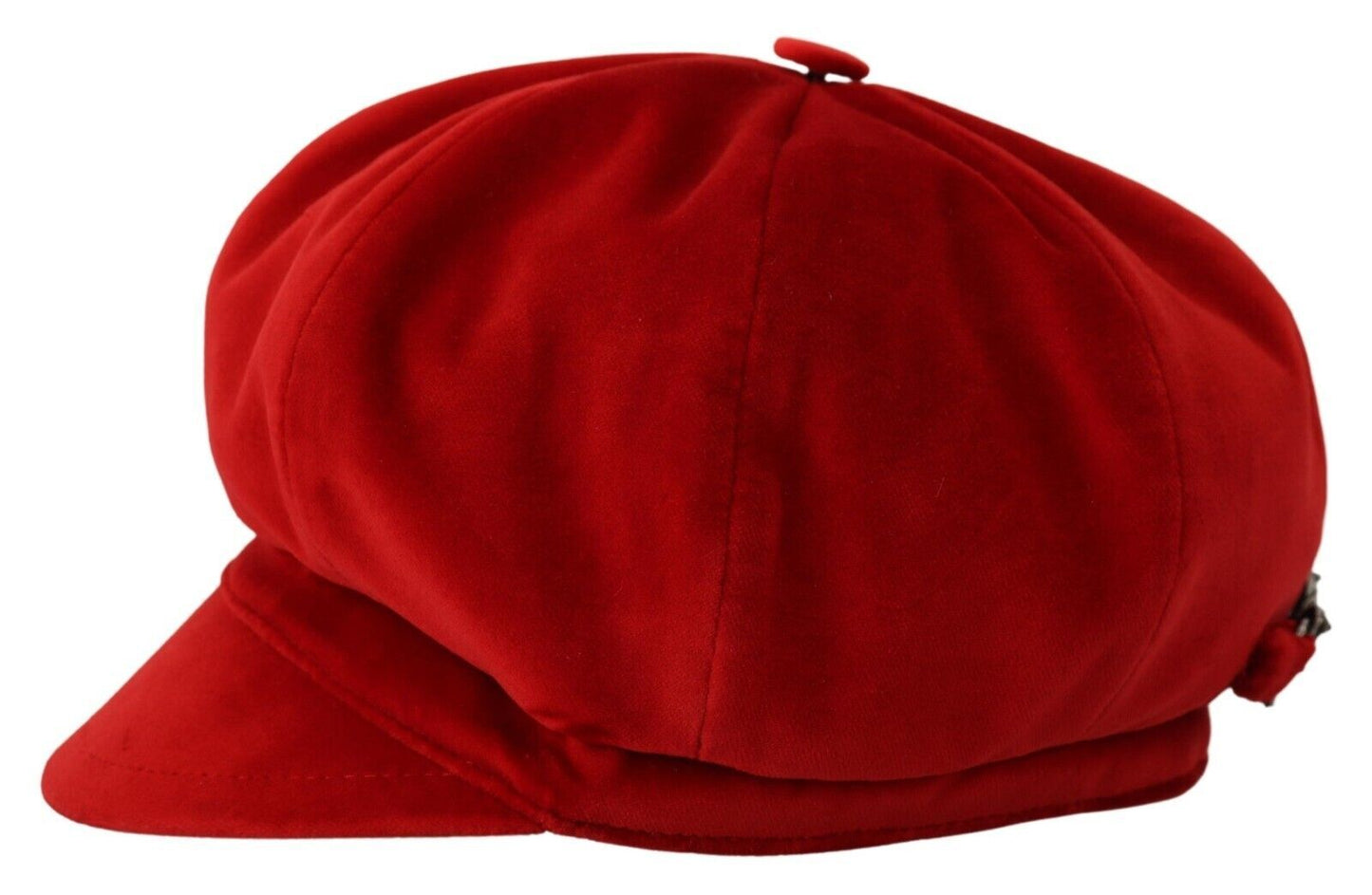 Dolce & Gabbana Elegant Red Cabbie Hat