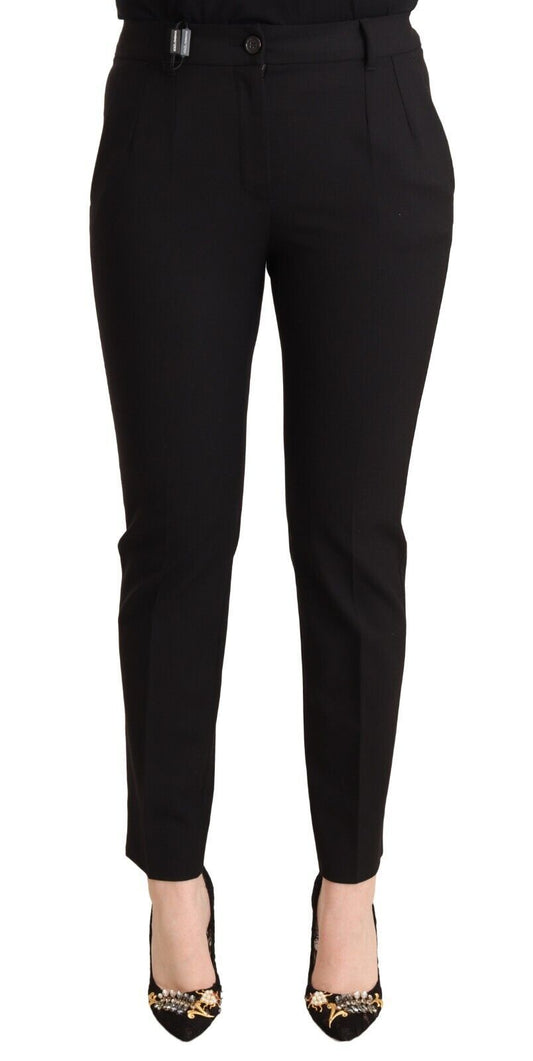 Dolce & Gabbana Elegant Tapered Tailored Trousers