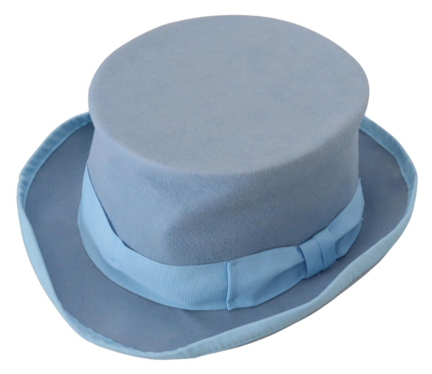 Dolce & Gabbana Elegant Light Blue Top Hat