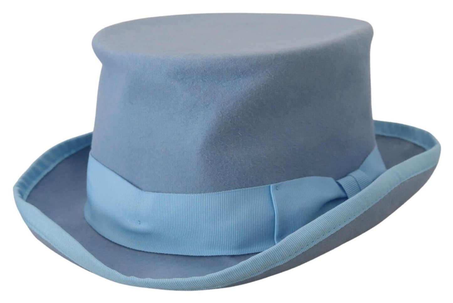 Dolce & Gabbana Elegant Light Blue Top Hat