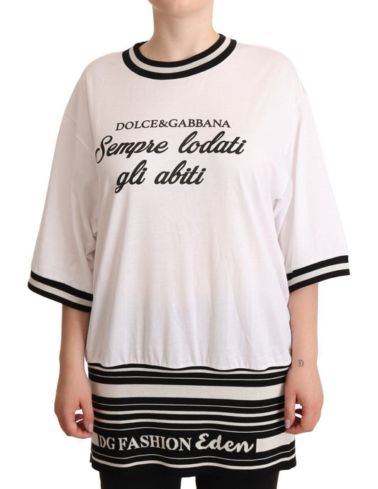 Dolce & Gabbana Timeless Monochrome Crewneck Tee