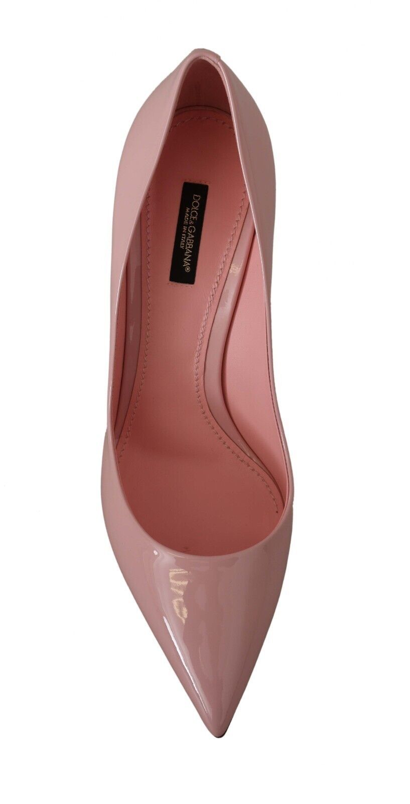 Dolce & Gabbana Elegant Pink Patent Leather Heels