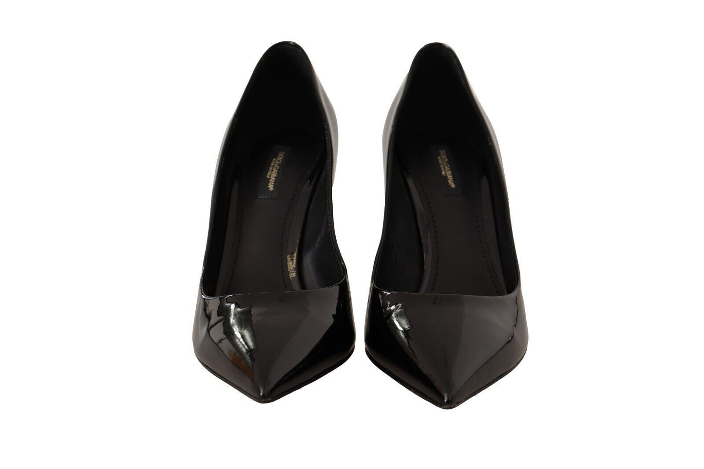 Dolce & Gabbana Elegant Black Patent Leather Pumps