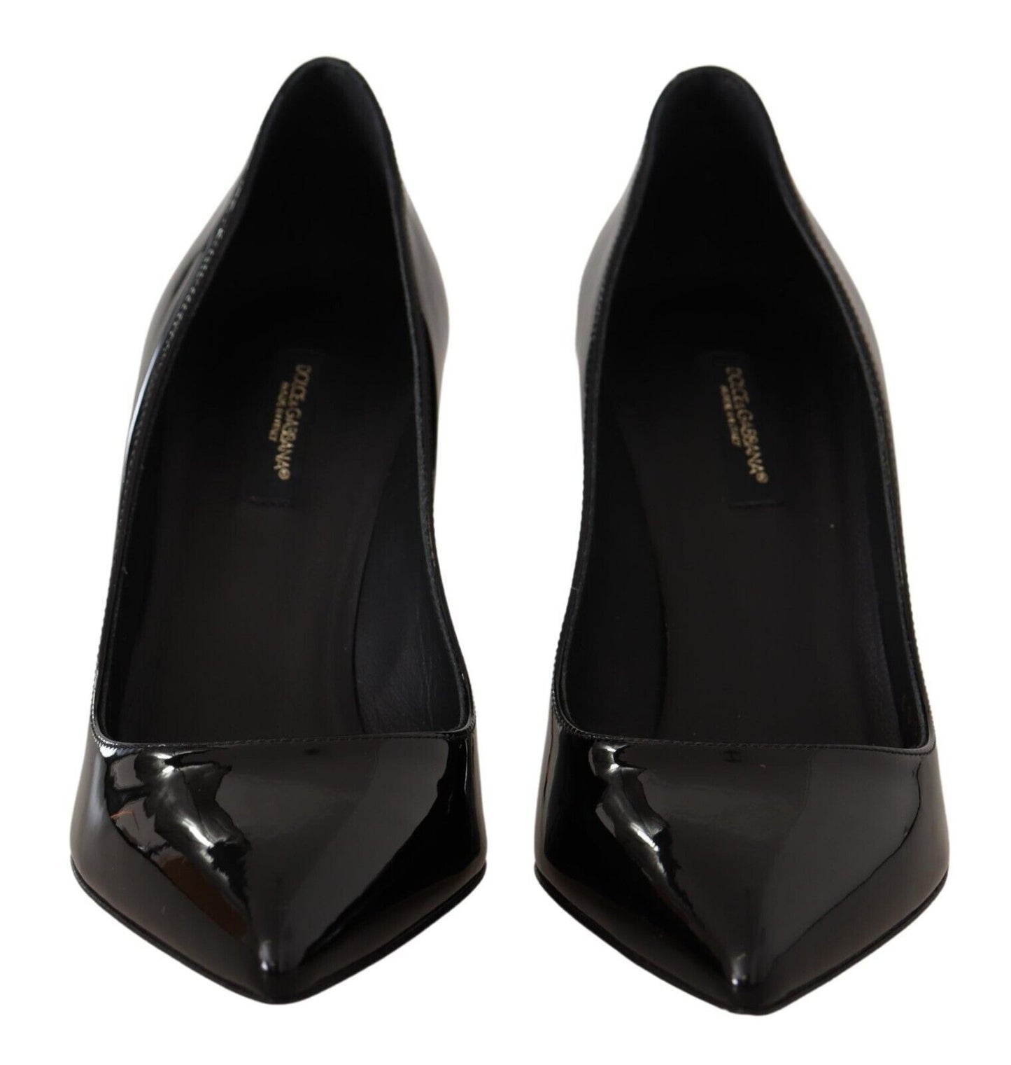 Dolce & Gabbana Elegant Patent Leather Heels Pumps