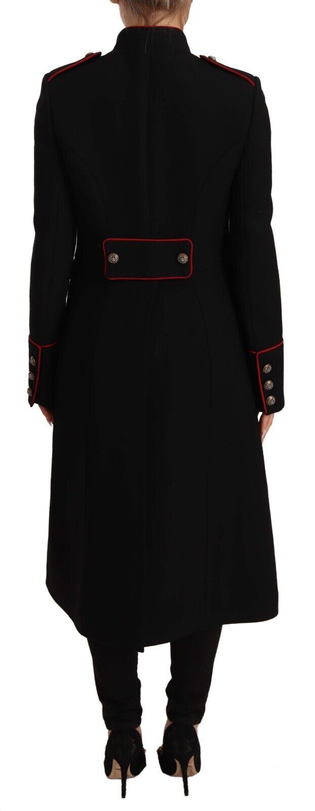 Dolce & Gabbana Elegant Single Breasted Buttoned Coat