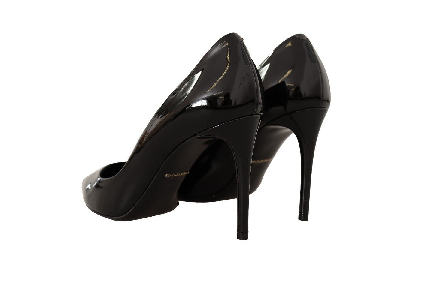 Dolce & Gabbana Elegant Black Patent Leather Pumps