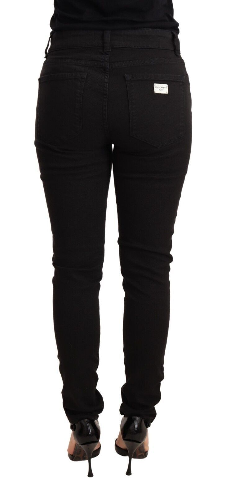 Dolce & Gabbana Elegant Slim-Fit Mid Waist Skinny Jeans