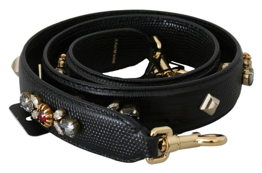 Dolce & Gabbana Elegant Multicolor Crystal Shoulder Strap