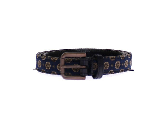 Dolce & Gabbana Sleek Blue Italian Designer Belt