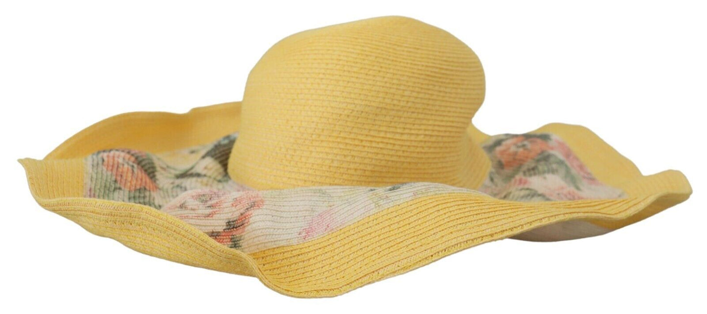 Dolce & Gabbana Sunshine Elegance Wide Brim Summer Hat