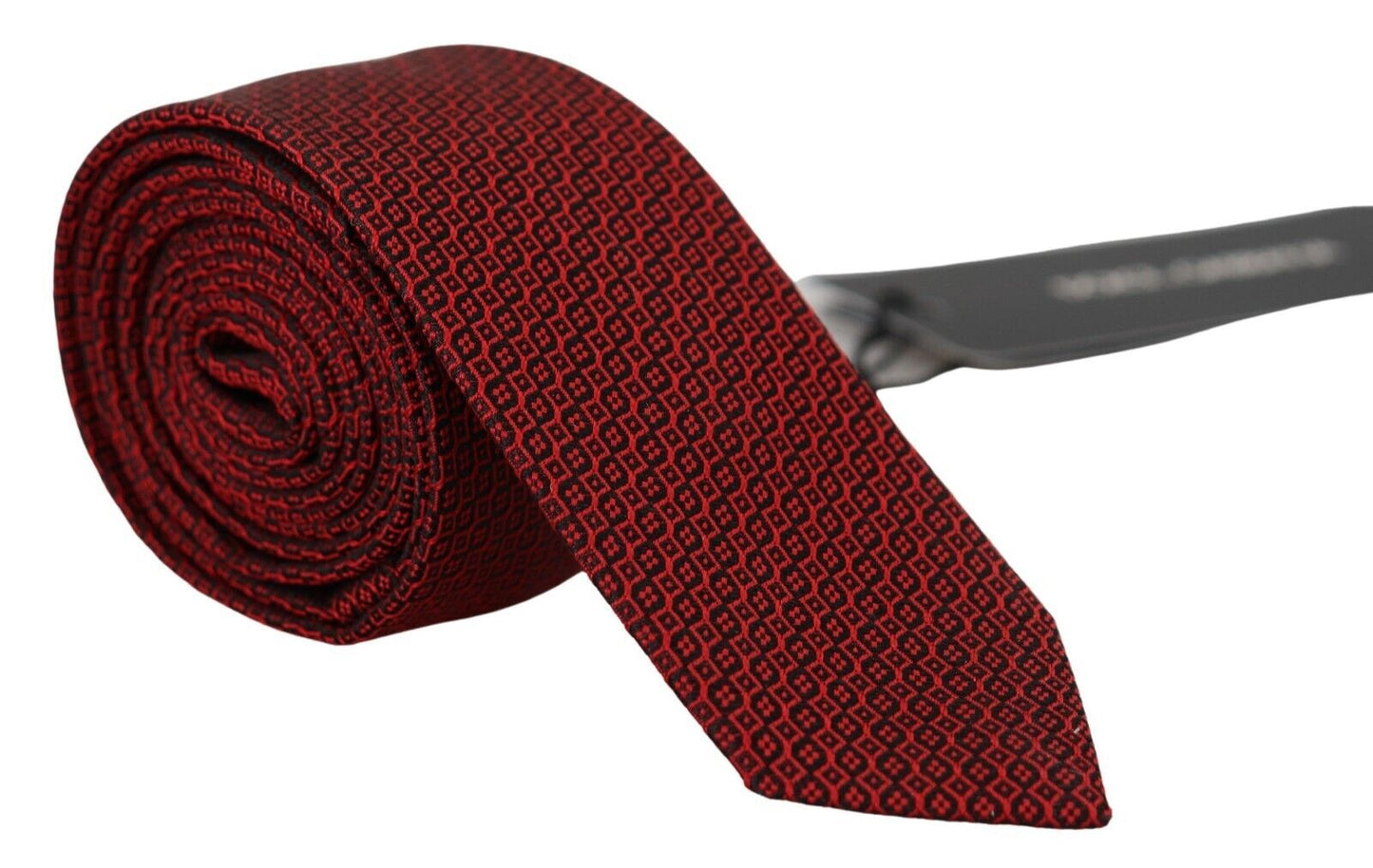 Dolce & Gabbana Elegant Red Silk Exclusive Tie