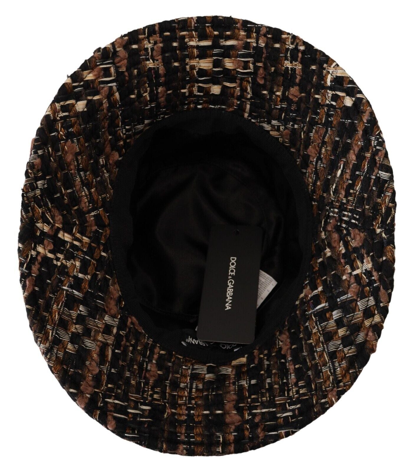 Dolce & Gabbana Elegant Fedora Hat in Rich Brown Hue