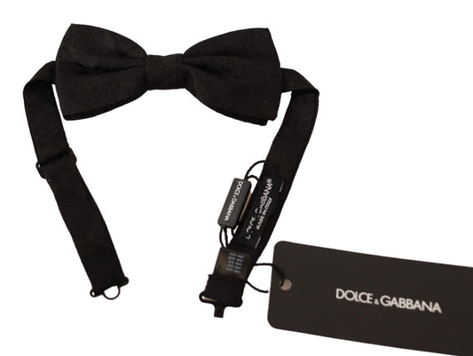 Dolce & Gabbana Elegance Redefined Silk Bow Tie