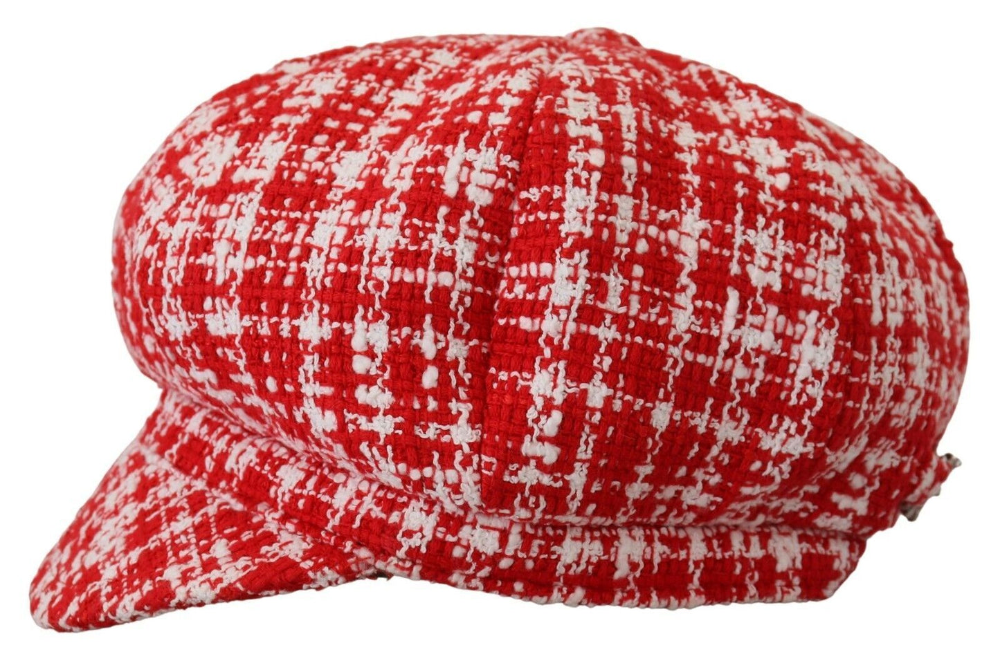 Dolce & Gabbana Chic Red Cabbie Hat - Elite Fashion Accessory