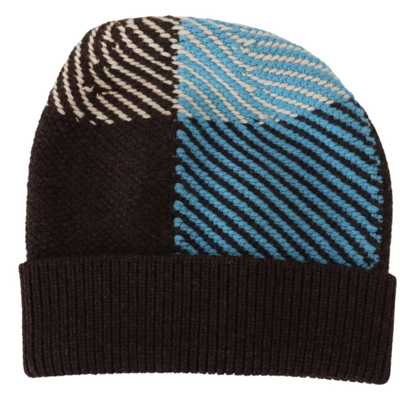 Dolce & Gabbana Multicolor Cashmere Beanie Hat