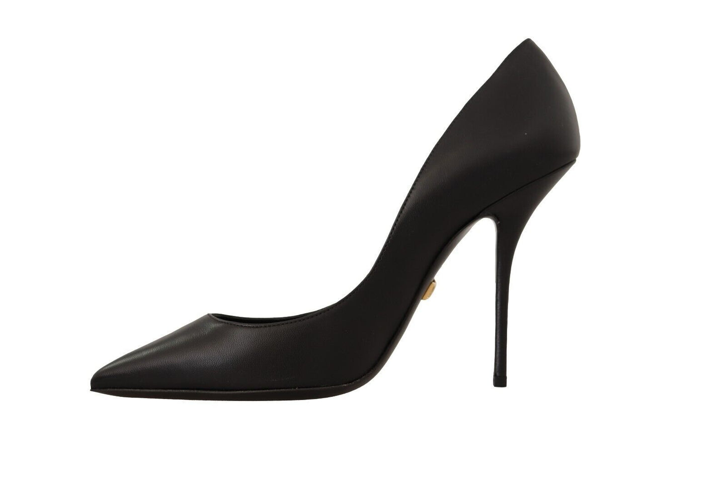 Dolce & Gabbana Elegant Black Devotion Leather Pumps