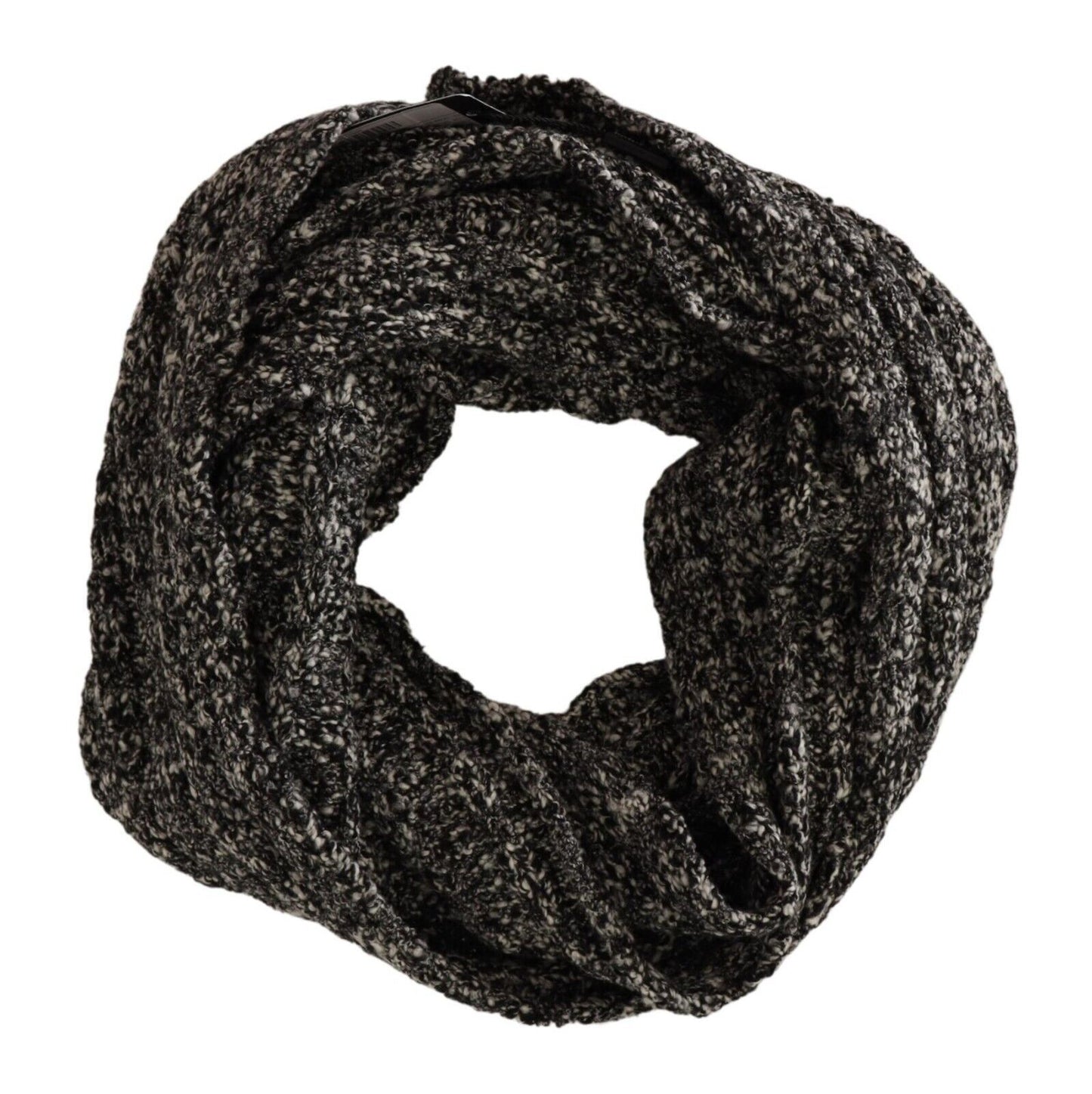 Dolce & Gabbana Elegant Virgin Wool Blend Knitted Shawl