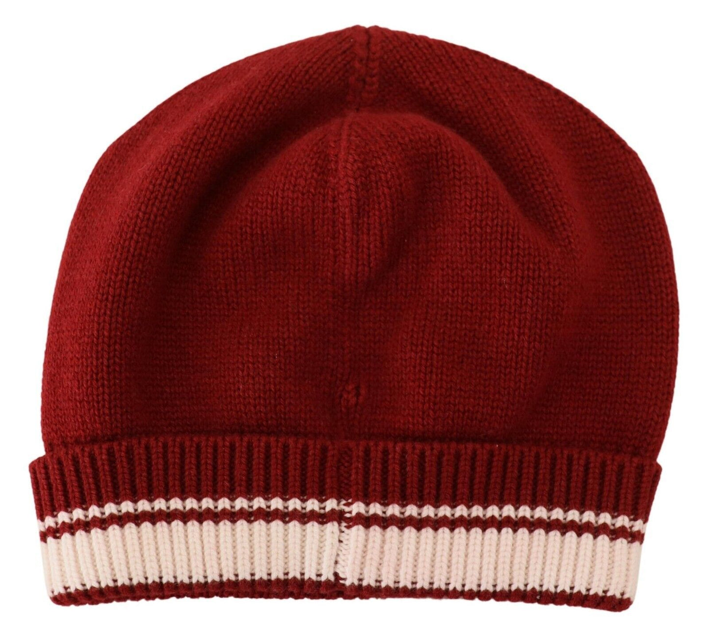 Dolce & Gabbana Elegant Cashmere Beanie - Vibrant Red Hue