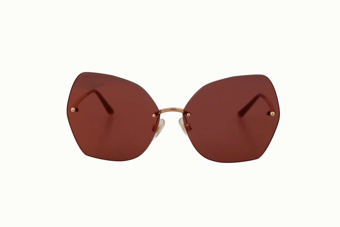 Dolce & Gabbana Elegant Gold-Toned UV Protection Sunglasses