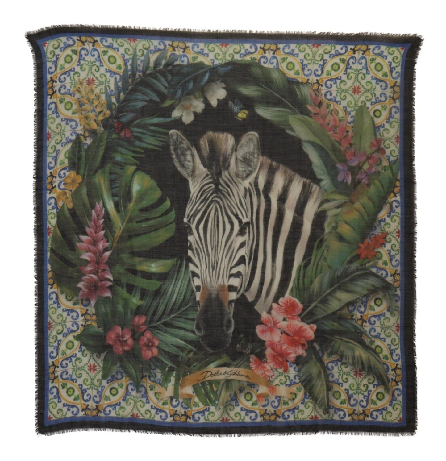 Dolce & Gabbana Elegant Multicolor Modal Scarf