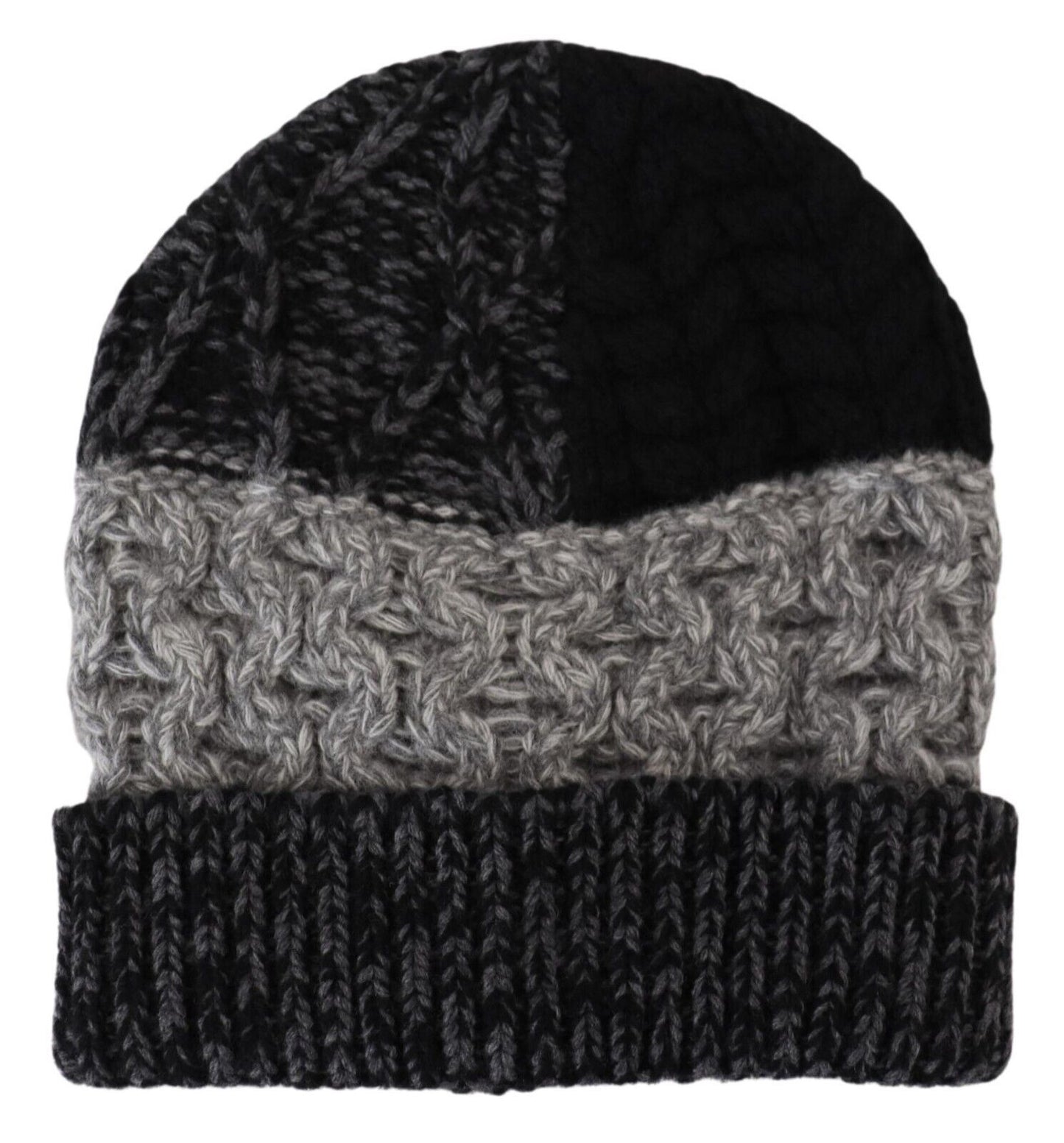 Dolce & Gabbana Multicolor Wool-Cashmere Beanie