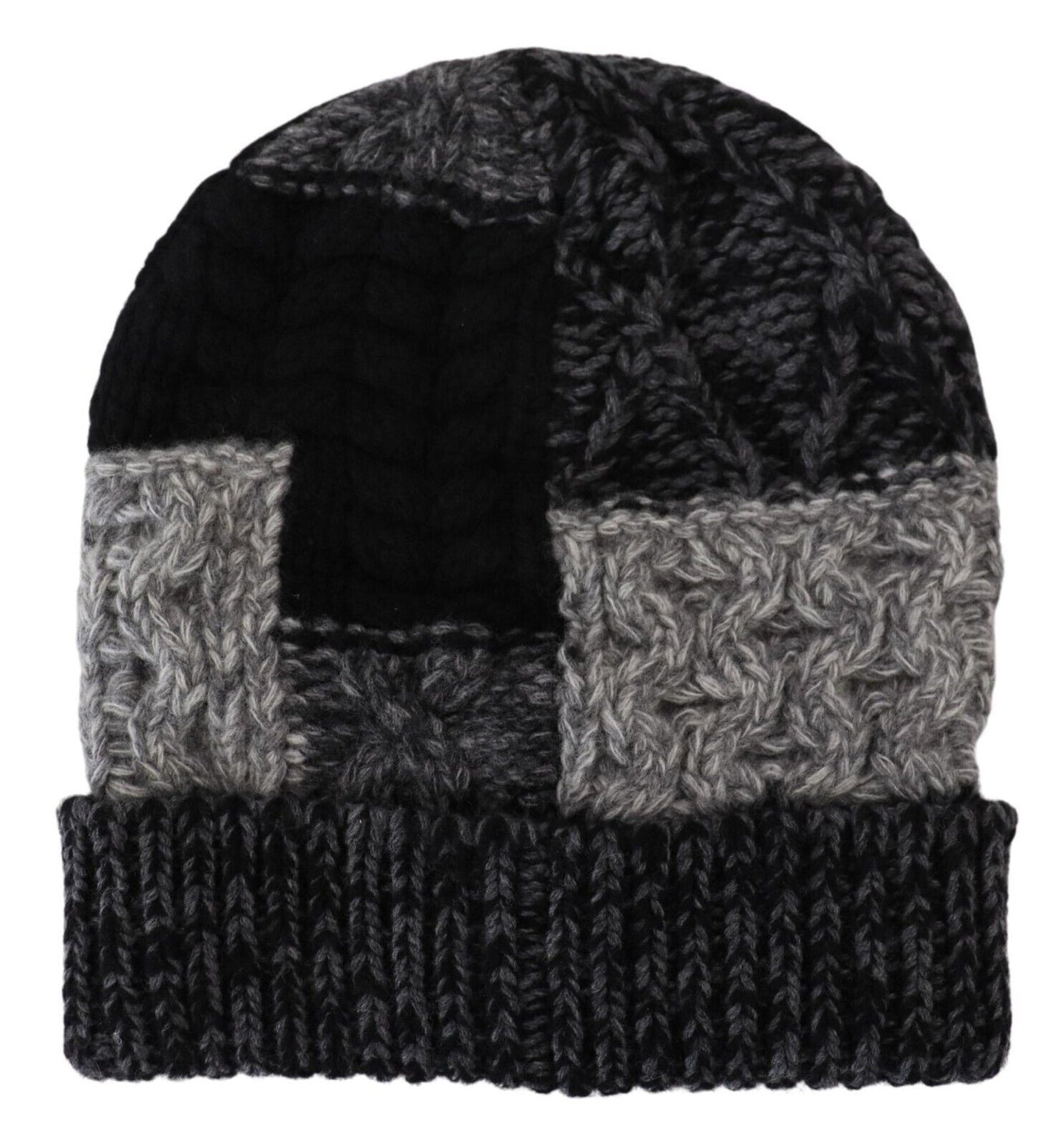 Dolce & Gabbana Multicolor Wool-Cashmere Beanie