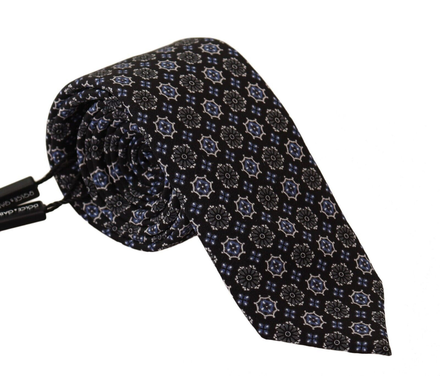 Dolce & Gabbana Elegant Silk Patterned Men's Tie