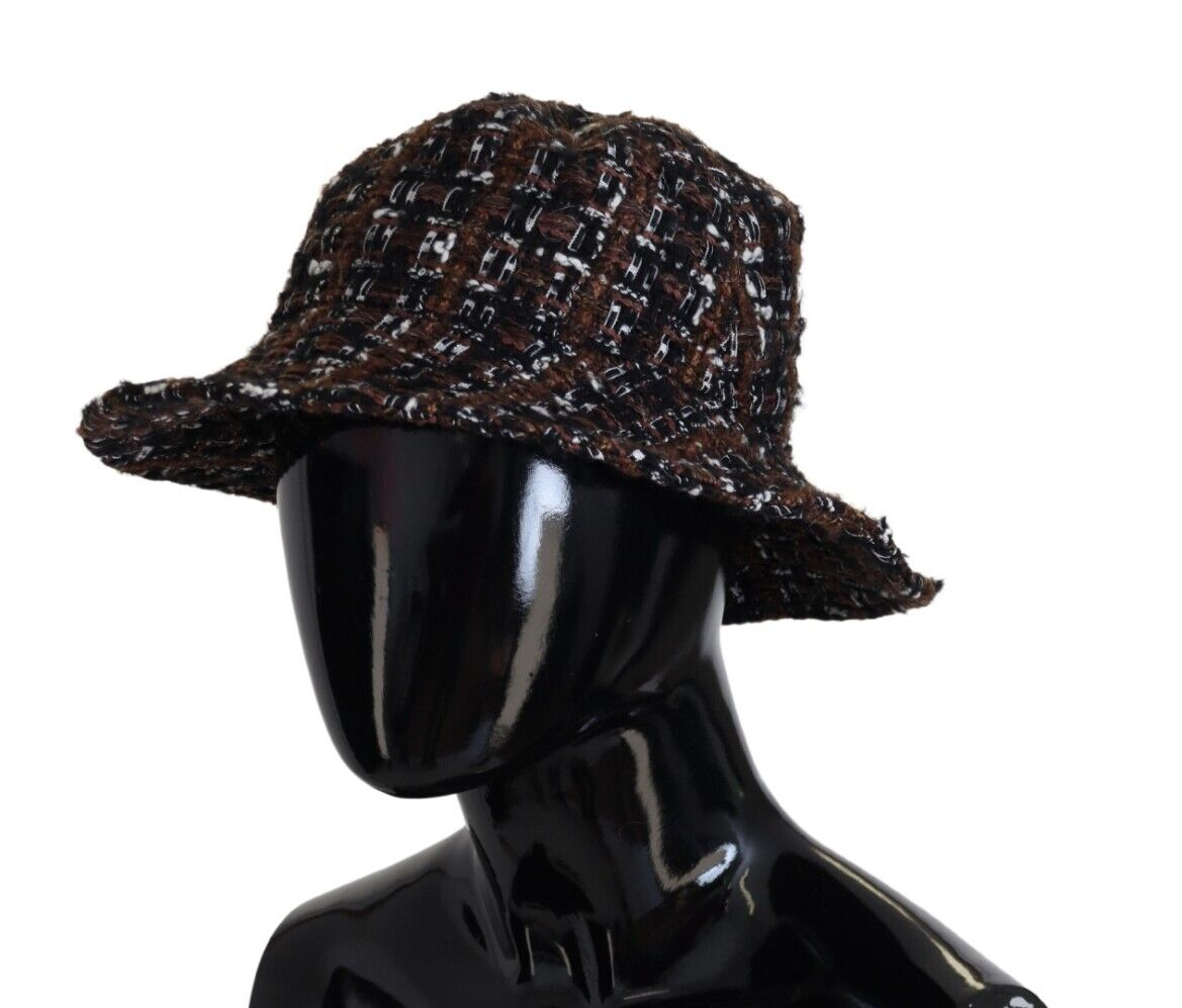 Dolce & Gabbana Elegant Brown Fedora - Chic Winter Accessory