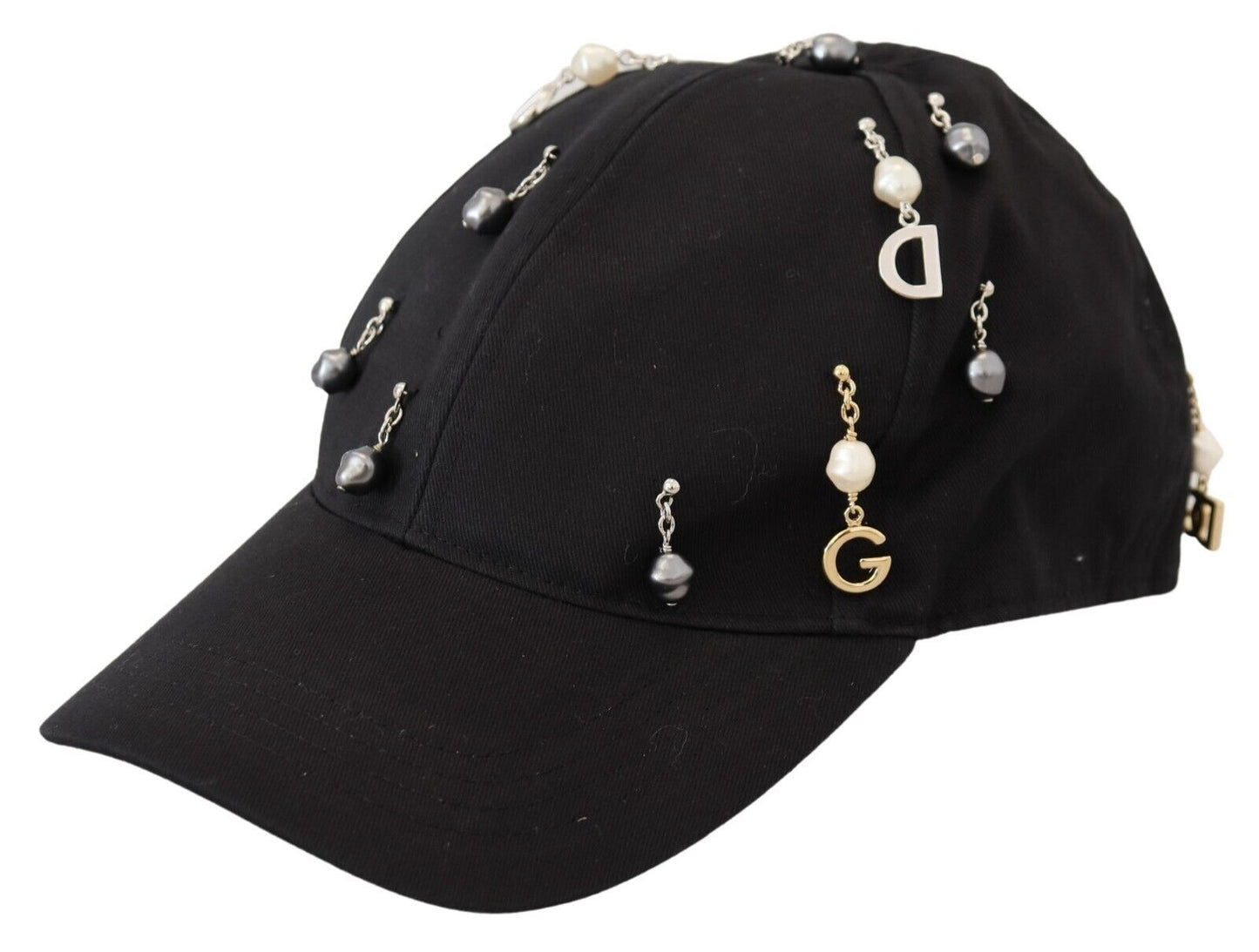 Dolce & Gabbana Timeless Black Cotton Baseball Cap