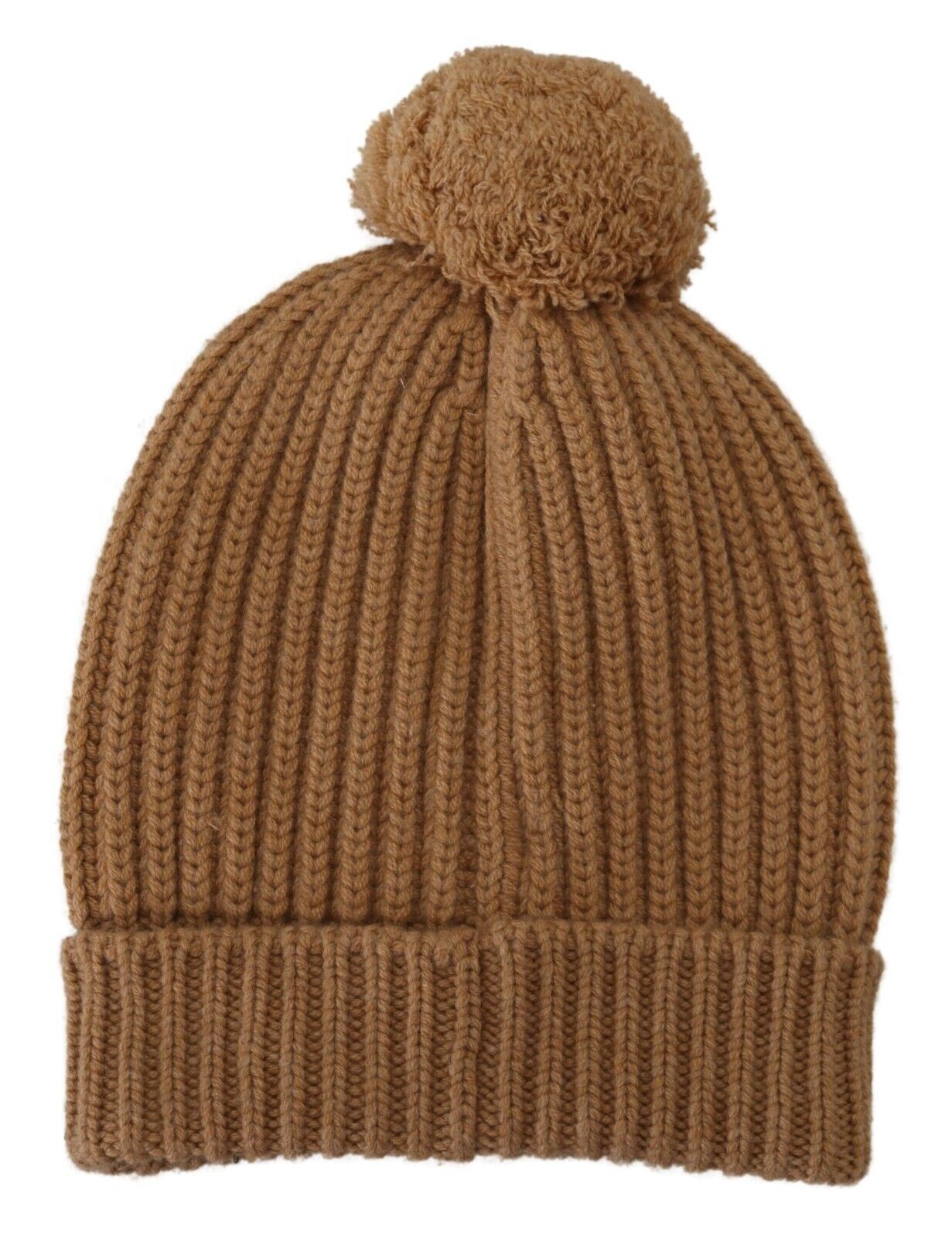 Dolce & Gabbana Chic Brown Cashmere Beanie Hat