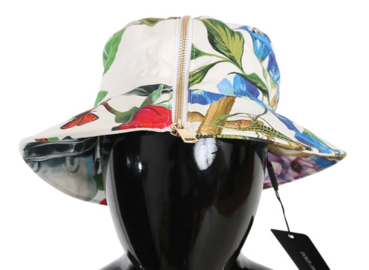 Dolce & Gabbana Floral Cotton Stretch Bucket Hat