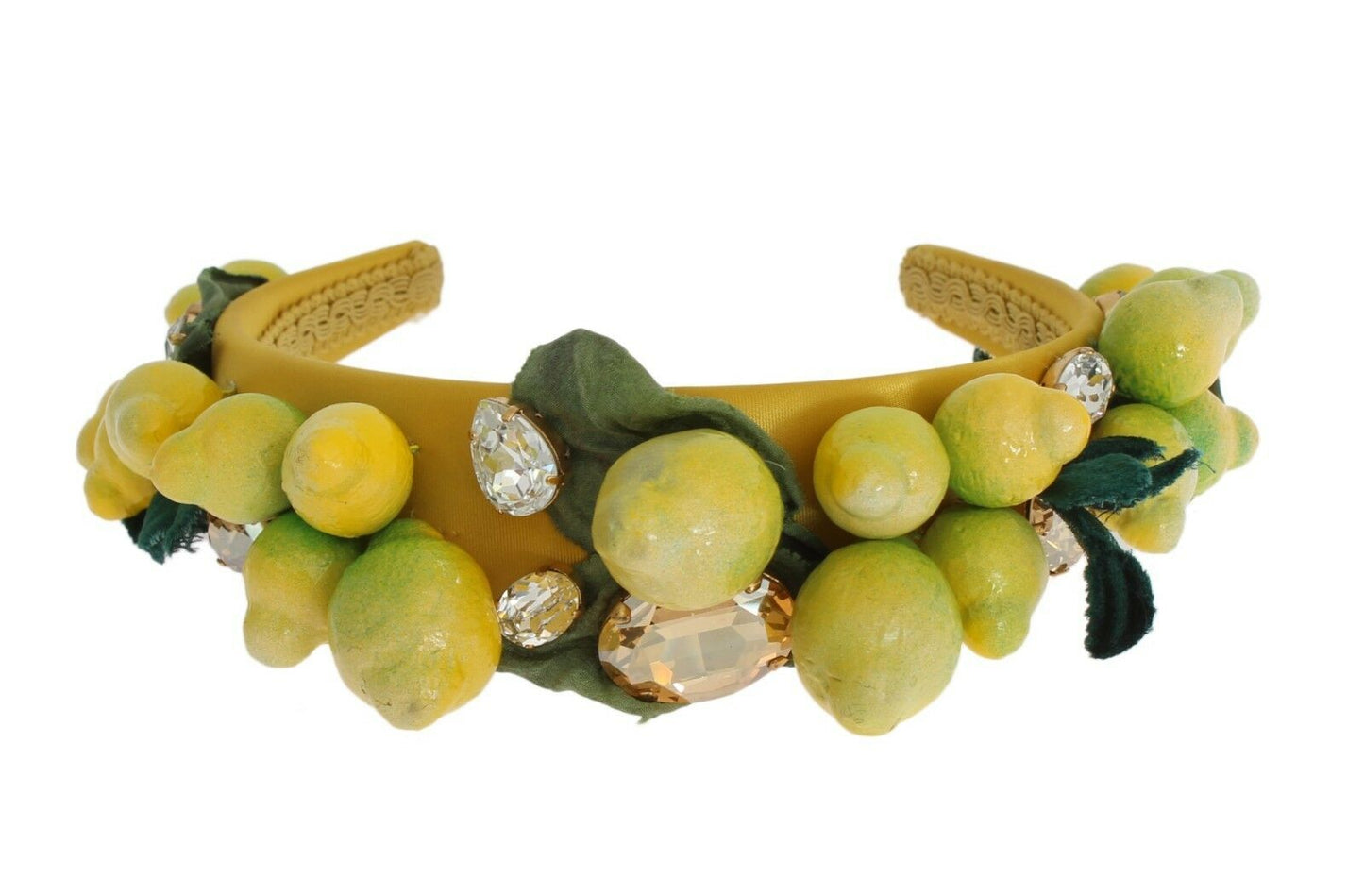 Dolce & Gabbana Sicilian Lemon Crystal Diadem Tiara